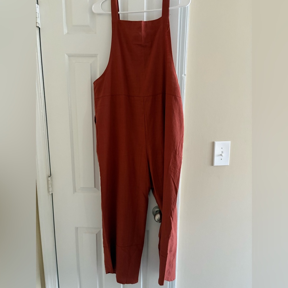 Rust Red Overalls - Picture 3 of 4
